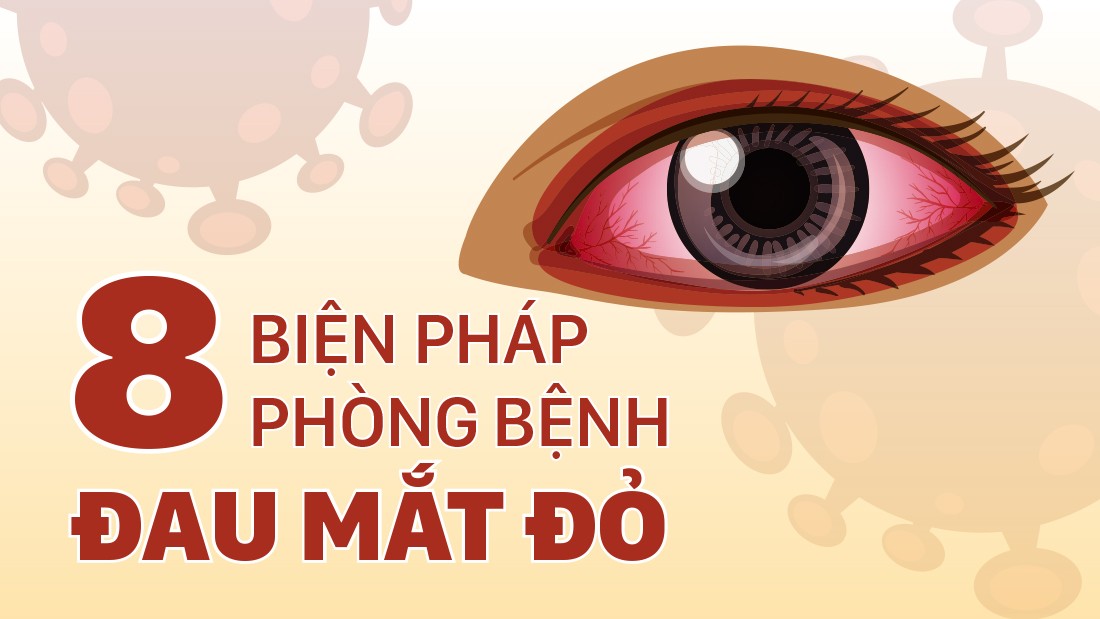 Phòng bệnh đau mắt đỏ