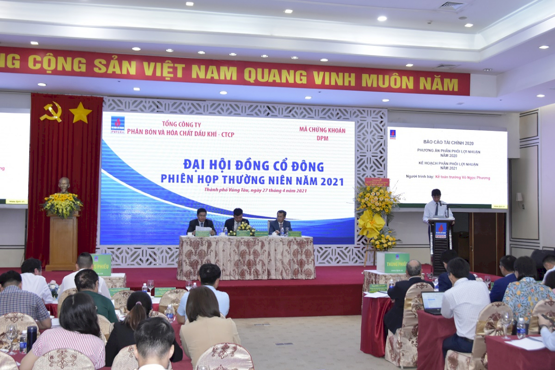 PVFCCo Đại hội cổ đông thường niên 2021
