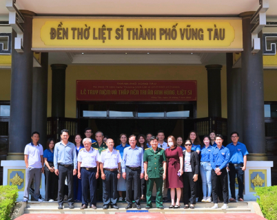Petro Hotel tổ chức dâng hương kỷ niệm 76 năm Ngày Thương Binh Liệt Sĩ 27-7